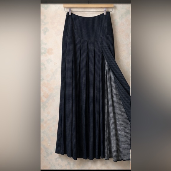NWT Reformation Nancy Maxi Skirt in Dark Slate | Size 0 | New With Tags - Picture 6 of 12